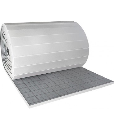 Systeme de chauffage au sol 35-3 mm WLG 045, Typ G, B2, 10m² L x l 10.000 x 1.000 mm