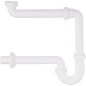 Siphon tubulaire eco place DN32 (1 1/4) x 32 mm plastique blanc