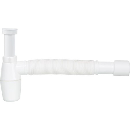 Siphon DN40 (1 1/2), Dim.: 40-50mm plastique blanc