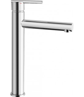 Mitigeur lavabo Evelia chromee sans garn. d ecoulement, Sailie 170 mm,Hauteur 321mm