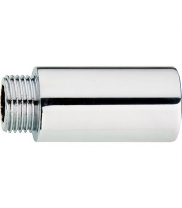 Tube de rallonge LUX, DN10 (3/8") x 30 mm laiton chromé