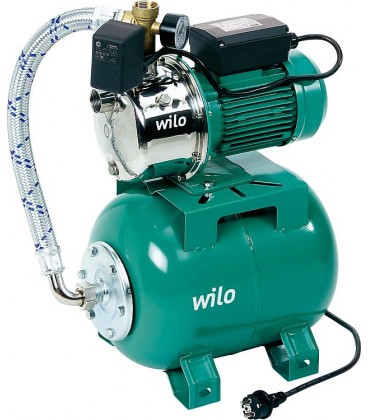 Distributeur d'eau domets. Wilo Jet HWJ 20L 204, auto-amorcante DN 25 (1), 20-L contenu acier *BG*