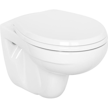 Pack WC combi Ideal Standard Eurovit sans bord de rincage, blanc