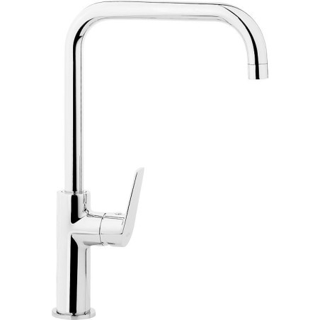 Mitigeur evier Gastona chrome, bec orientable, entraxe 235mm