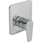 Mitigeur de douche encastre IdealStandard Cerafinde D, rosace 163x163 mm, chrome