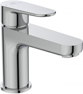 Robinetterie lavabo IdealStandard Cerafinde O, avec garniture d'ecoulemt. chrome, saillie 114 mm