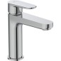 Mitigeur lavabo IdealStandard Cerafinde O, avec garniture d'ecoulem. chromé, saillie 125 mm