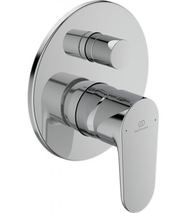 Mitigeur de baignoire encastre Ideal Standard Cerafine 0, rosace Ø 163 mm, chrome