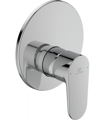 Mitigeur de douche encastre Ideal Standard Cerafine O, rosace Ø 163 mm, chrome