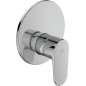 Mitigeur de douche encastre Ideal Standard Cerafine O, rosace Ø 163 mm, chrome