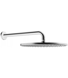 Hansaviva Douchette Ø 300mm laiton chrome, DN15 (1/2) avec bras de douche 357mm,Ø 23mm