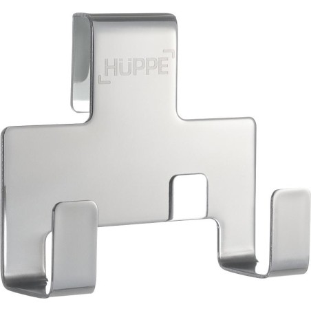 Hüppe Crochet d'essuyage chrome lxhxp 74x62x30mm