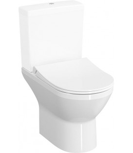 WC-suspendu VitrA Integra blanc, sans rebord lxhxp: 355x400x485mm