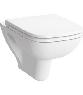 WC-suspendu VitrA S20 blanc, sans rebord, forme carrée lxhxp: 360x350x520mm