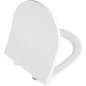 AbattantWC Vitra Integra Slim Wrap blanc Softclose lxhxp 367x20x457mm