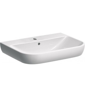 Vasque Geberit Smyle blanc, lxhxp: 650x170x480mm