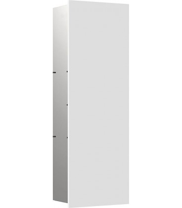 Module armoire emco asis pure encastré butée droite 730mm blanc alpin