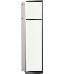 Module WC asis 150 encastré, hauteur: 654 mm chrome/blanc