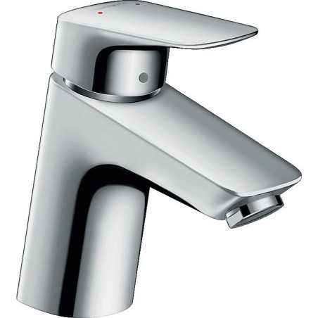 Mitigeur vasque Hansgrohe 70 Logis, sans robinetterie d'écoulement chrome