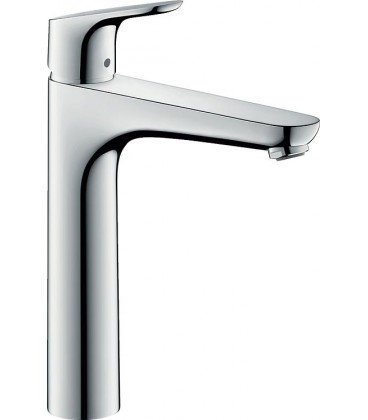 Mitigeur vasqhe Hansgrohe 190 Focus, avec robinetterie d'écoulement, chrome