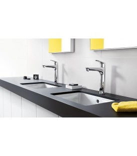 Mitigeur vasque Hansgrohe 230 Focus avec robinetterie d'écoulement, chrome