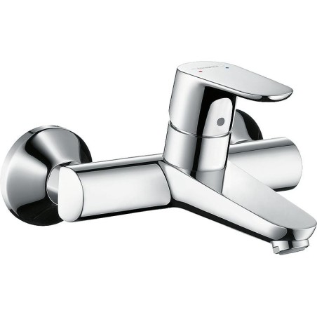 Mitigeur vasque mural Hansgrohe Focus, chrome entraxe: 197mm