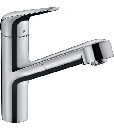 Mitigeur d'évier Hansgrohe 150 Focus M42, extractible, chrome