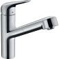 Mitigeur d'évier Hansgrohe 150 Focus M42, extractible, chrome