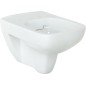 WC-suspendu, sans rebord Renova Plan blanc lxhxp: 355x345x540mm