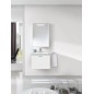 Kit de meubles de bain EKRY serie MBK blanc mat, 1 tiroir