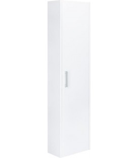 Armoire haute serie MAA 1 porte, blanc mat, butée à droite