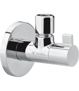 Vanne d'angle Schell Wing 1/2", chrome