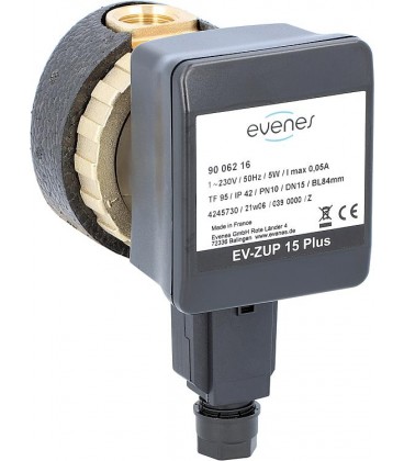 Evenes Circulateur EV ZUP 15 Plus DN15 (1/2") femelle