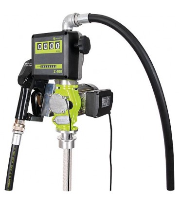 Pompe vide-fût electro TecPump 600FMT3 standard avec compteur digital