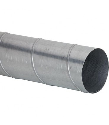 Conduit de ventilation NW125 x 2,00m a nervure