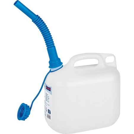 Jerricane d'eau Eco Nature 6 litres + tube d'écoulement 147x265x247mm