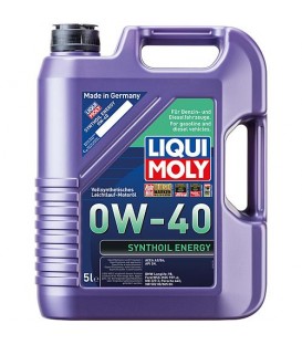 Huile de moteur LIQUI MOLY de synthèse - Energy SAE 0W-40 contenu 5 litres