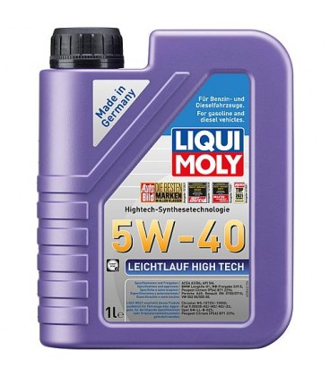 Huile de moteur LIQUI MOLY High Tech 5W-40 contenu 1 litre