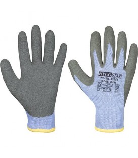 Gants de protection revetement latex grix, XL / paire