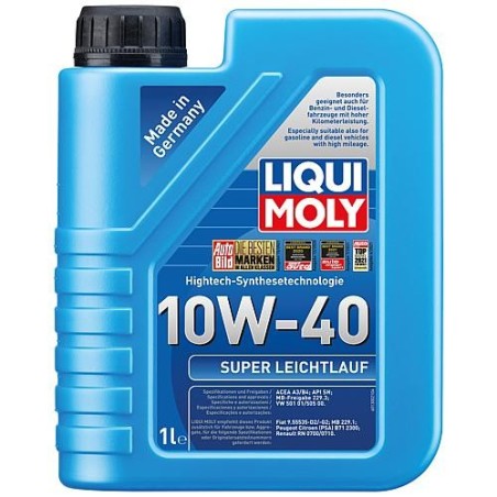 Huile de moteur LIQUI MOLY Super SAE 10W-40 contenu 1 litre