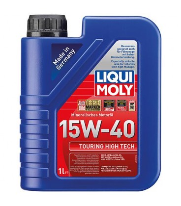 Huile de moteur LIQUI MOLY Touring High Tech SAE 15W-40 contenu 1 litre