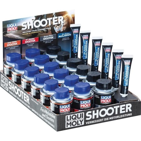 boite additif (moto) LIQUI MOLY shooter 4our/6ix boite 1 pieve display