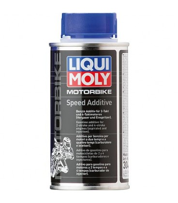 Agent additif carburant LIQUI MOLY Motorbike Speed Additive, boîte 150ml