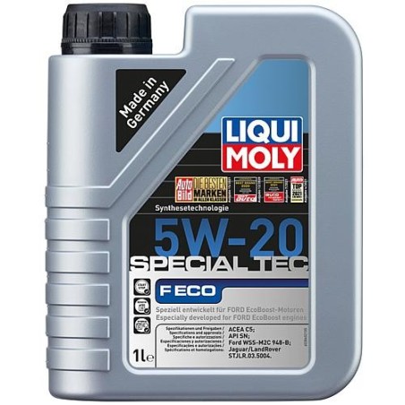 Huile moteur roulement LIQUI MOLY Special Tec F ECO 5W-20, bidon 1l