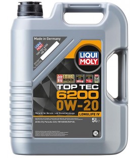 huile moteur LIQUI MOLY Top Tec 6200 0W-20 bidon 5l