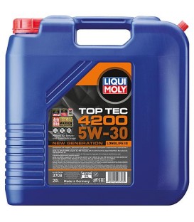 Huile moteur LIQUI MOLY Top Tec 4200 5W-30 bidon 20l