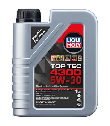 Huile moteur LIQUI MOLY Top Tec 4300 5W-30 bidon 1l