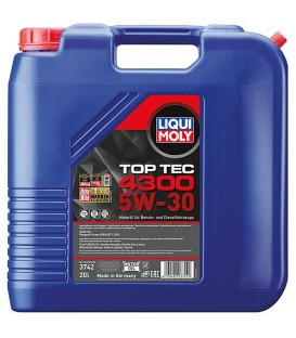 Huile moteur LIQUI MOLY Top Tec 4300 5W-30 bidon 20l