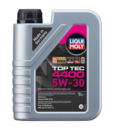 Huile moteur LIQUI MOLY Top Tec 4400 5W-30 bidon 1l