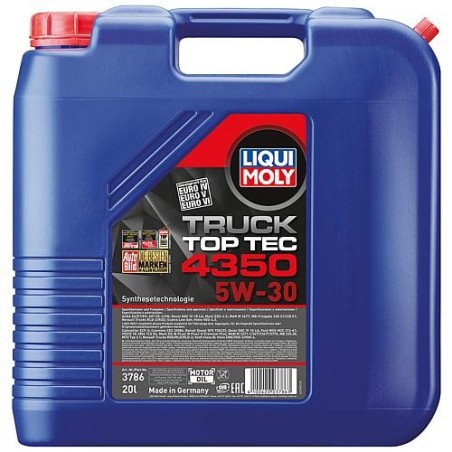 Huile moteur LIQUI MOLY Top Tec Truck 4350 5W-30 bidon 20l